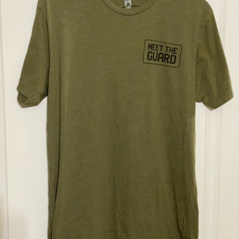 Next Level Apparel Olive Graphic Tee